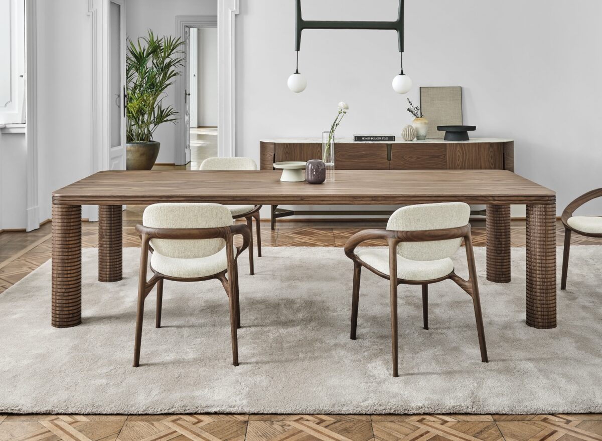 Porada Sansiro Wood Dining Table 01
