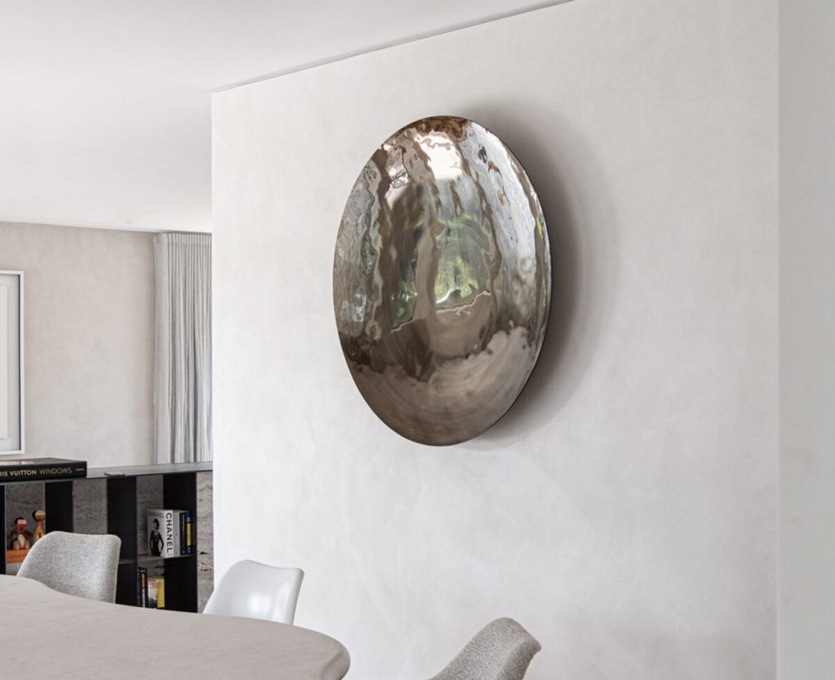 Gardeco Prato De Parede Concavo Bronze RM PT107BR 001