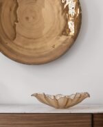 Gardeco Prato De Parede Concavo Bronze RM PT107BR 003
