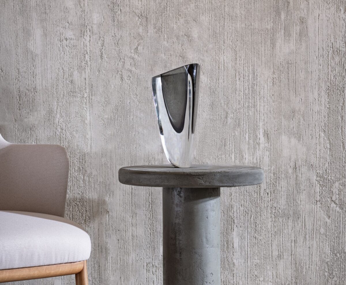 Gardeco Triangle Vase Cinza 02