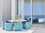 Varaschin Big In and Out Dining Table and Chair Set 03