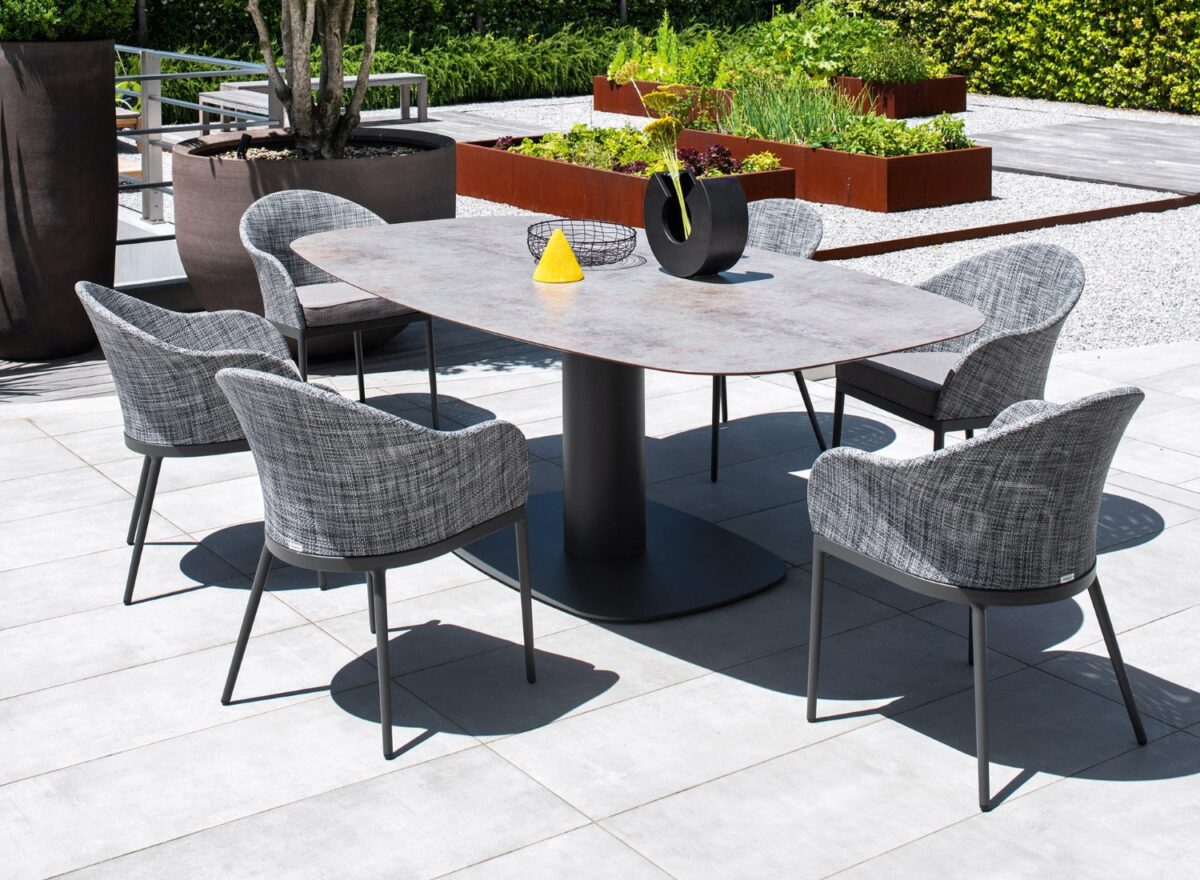 Varaschin Clever Bucket Vartex Outdoor Dining Chair 02
