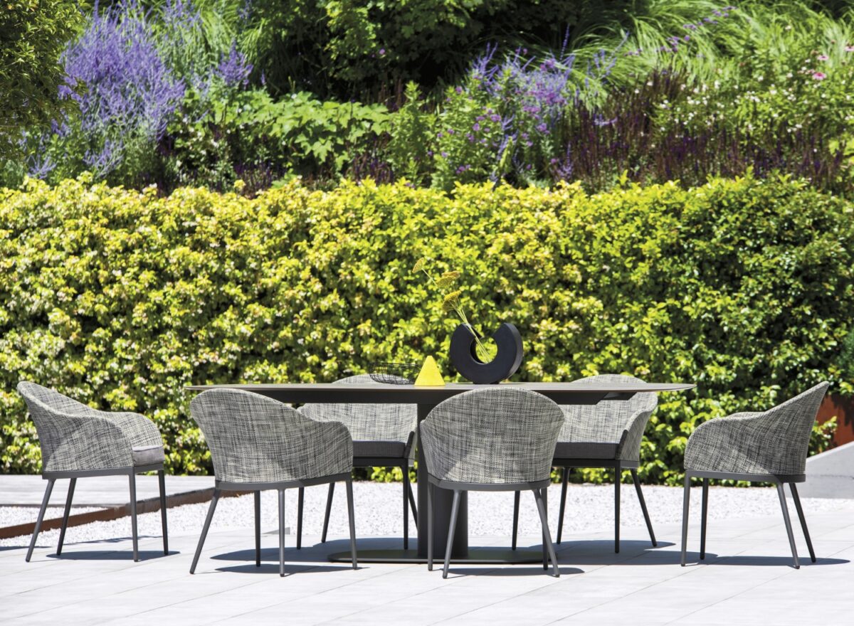 Varaschin Clever Bucket Vartex Outdoor Dining Chair 04