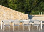 Varaschin Dolmen Extendable Outdoor Dining Table 03