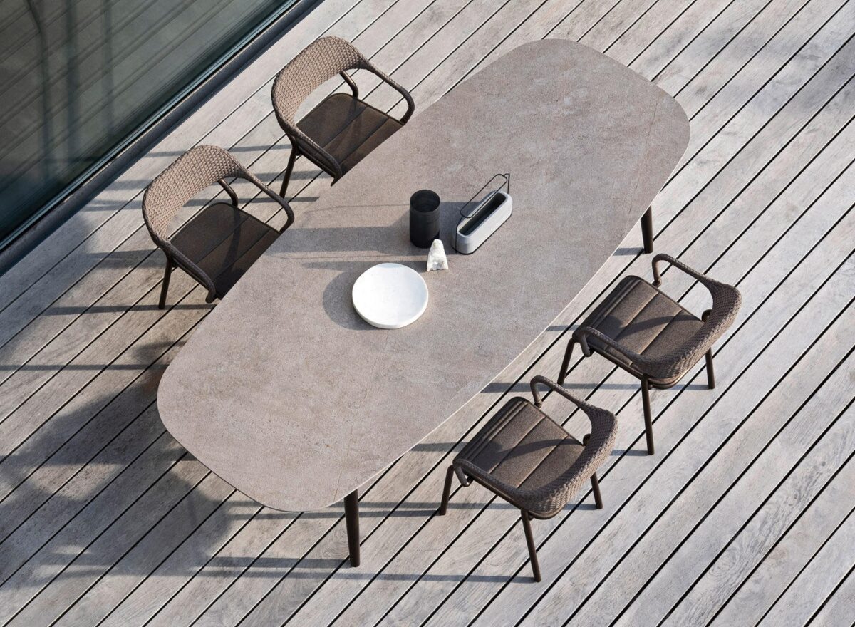 Varaschin Ellisse Outdoor Dining Table 07