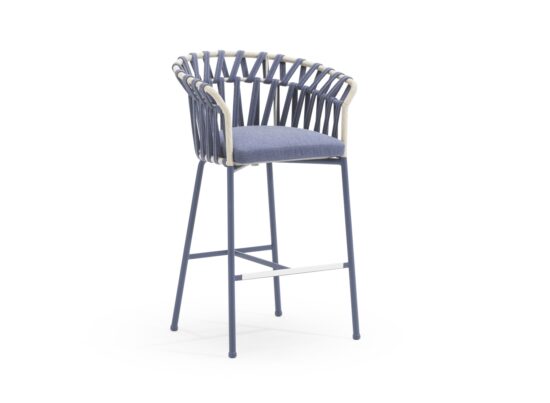 Varaschin Emma Cross Outdoor Bar Stool 04