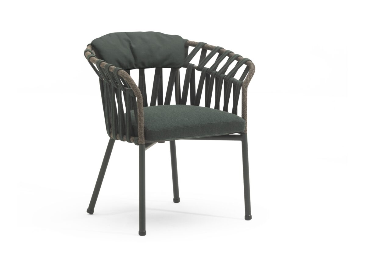 Varaschin Emma Cross Outdoor Dining Armchair 012