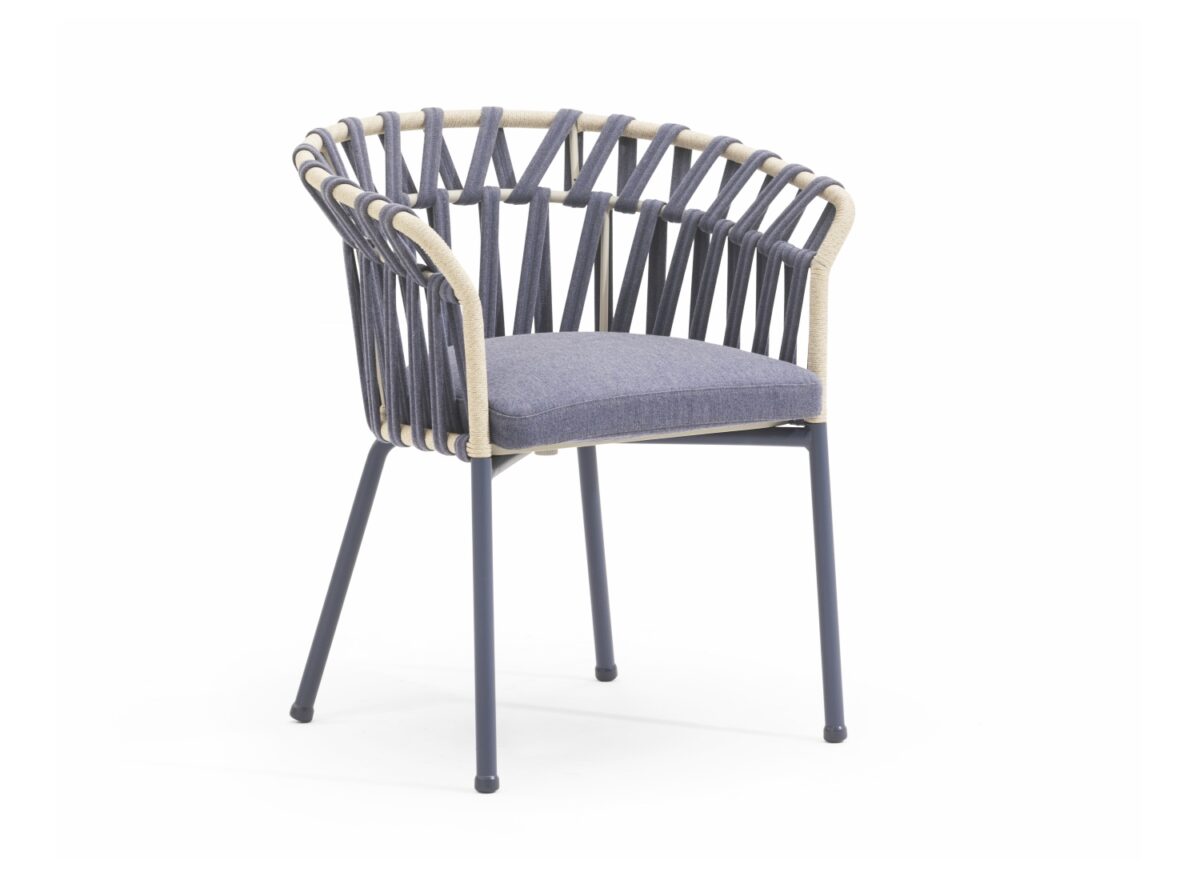 Varaschin Emma Cross Outdoor Dining Armchair 013