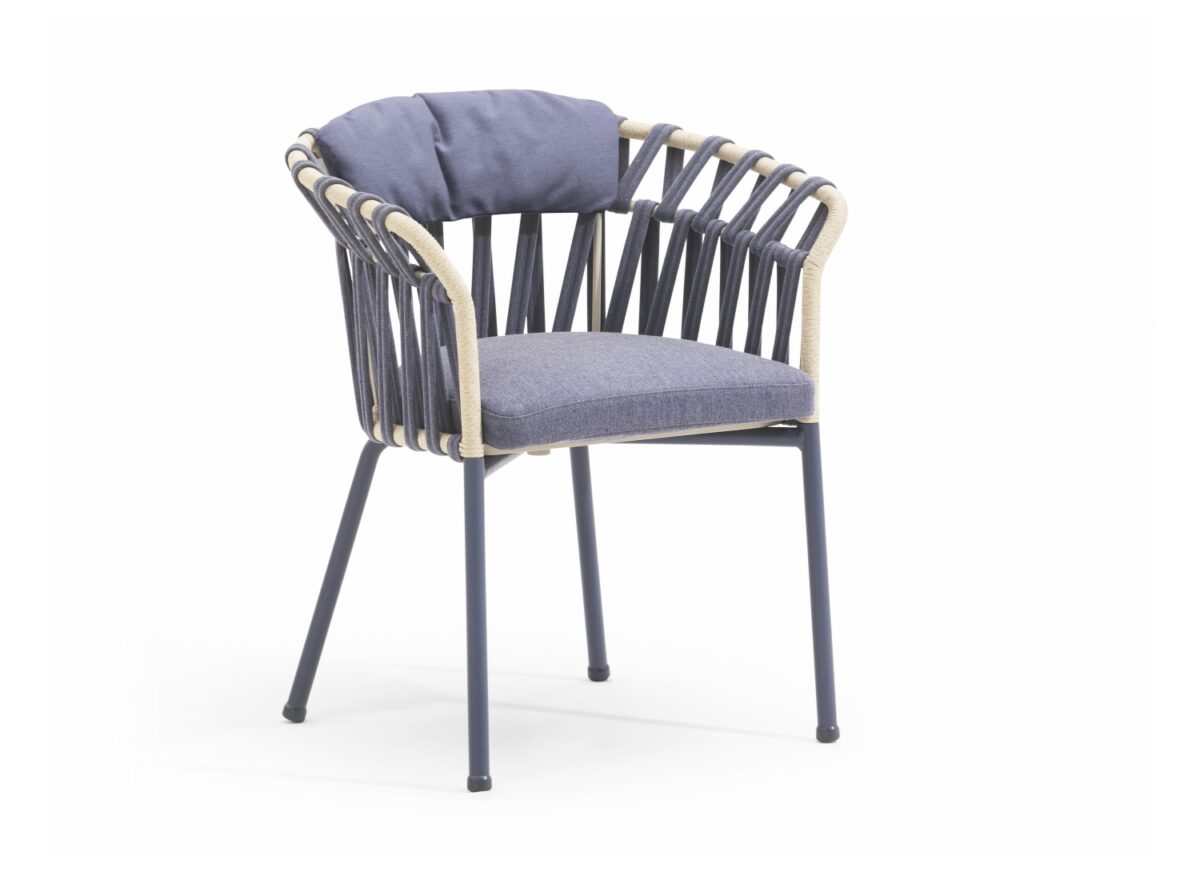 Varaschin Emma Cross Outdoor Dining Armchair 014