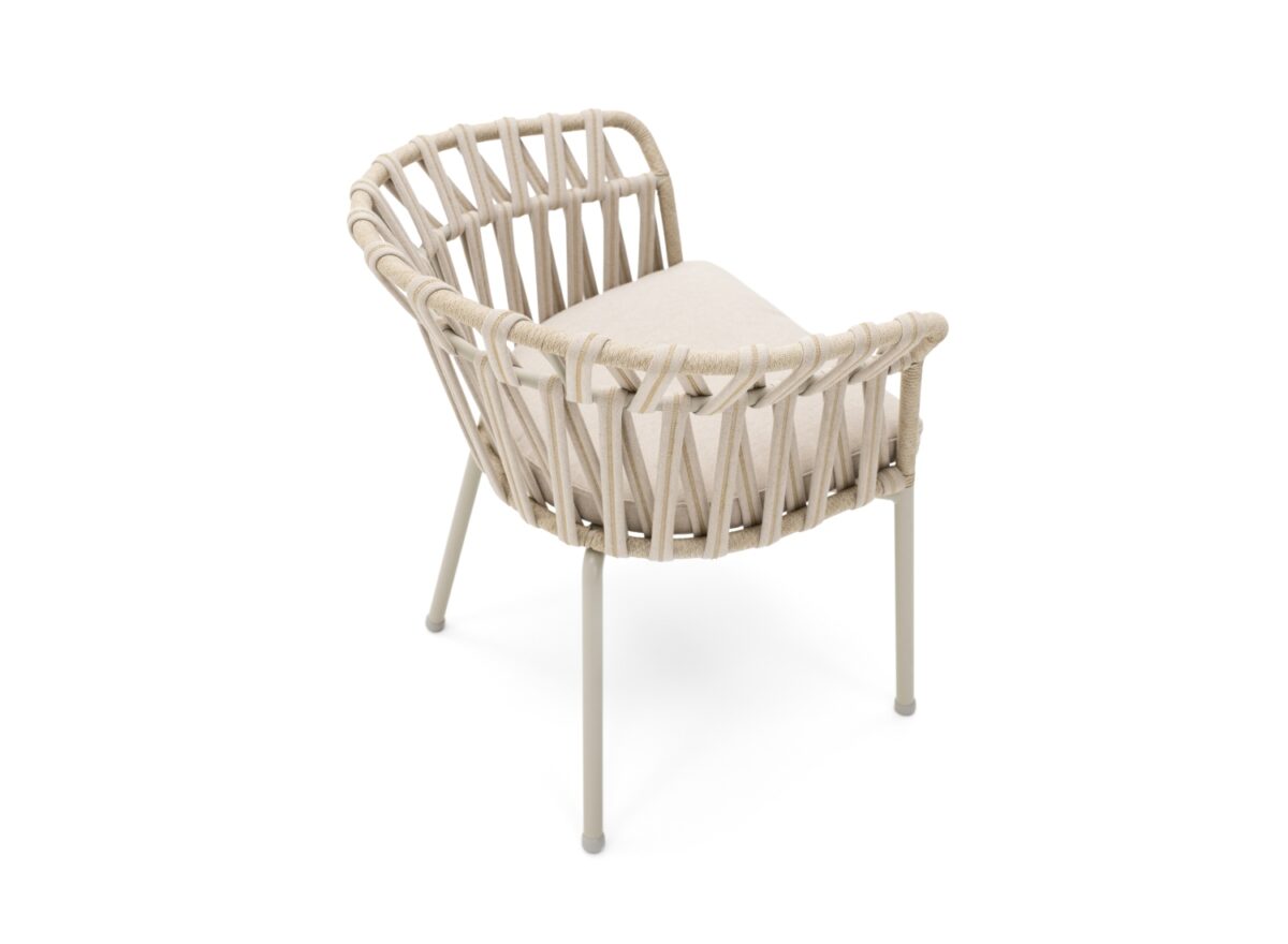 Varaschin Emma Cross Outdoor Dining Armchair 015