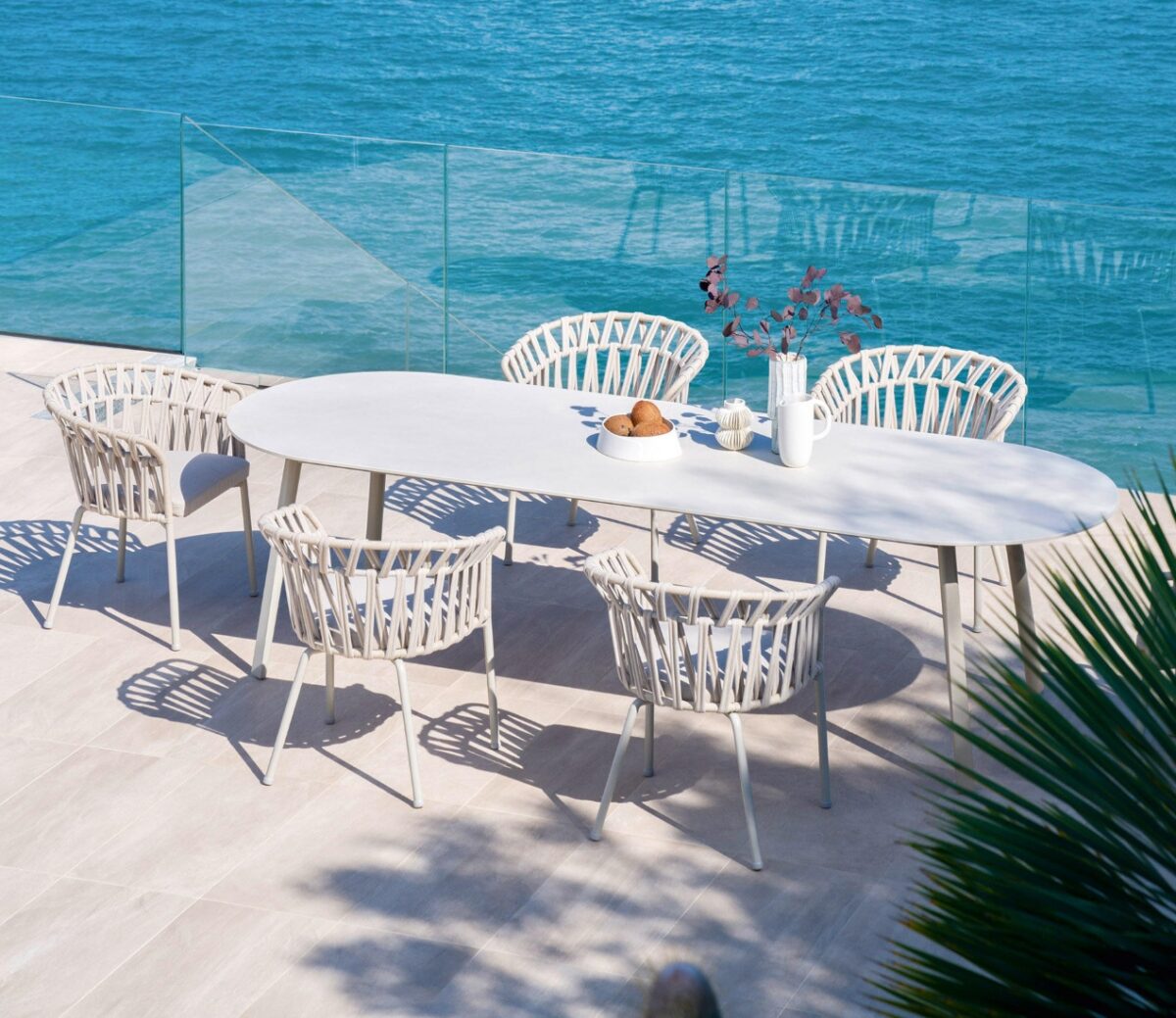 Varaschin Emma Cross Outdoor Dining Armchair 08