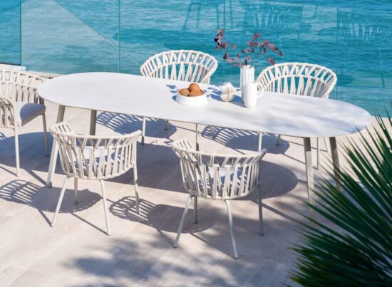 Varaschin Emma Outdoor Dining Table 01