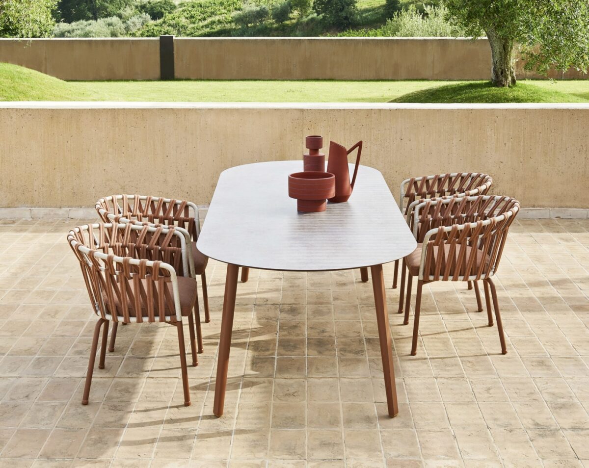 Varaschin Emma Outdoor Dining Table 04