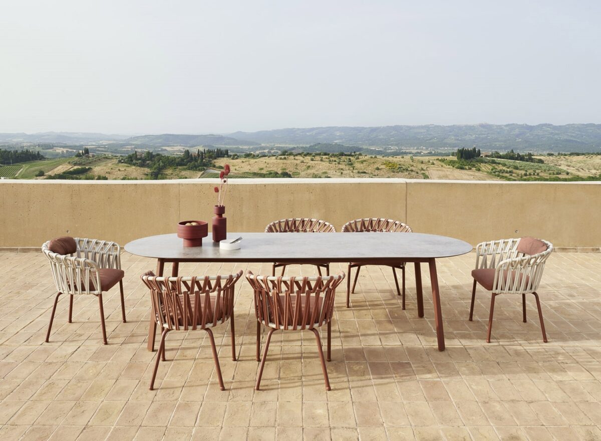 Varaschin Emma Outdoor Dining Table 06