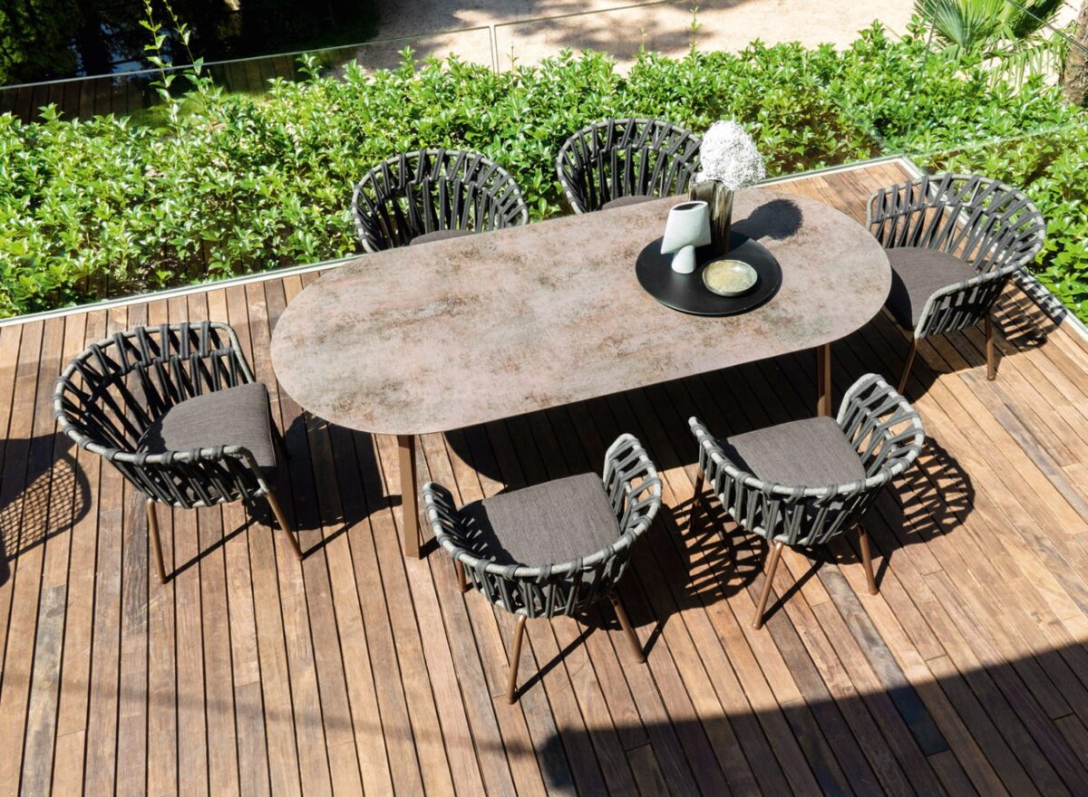 Varaschin Emma Outdoor Dining Table 07