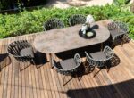 Varaschin Emma Outdoor Dining Table 07