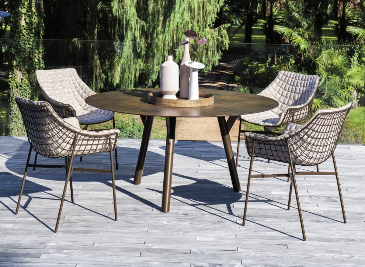 Varaschin Link Round Dining Table 01