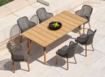 Varaschin Link Teak Outdoor Dining Table 01