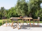 Varaschin Link Teak Outdoor Dining Table 05