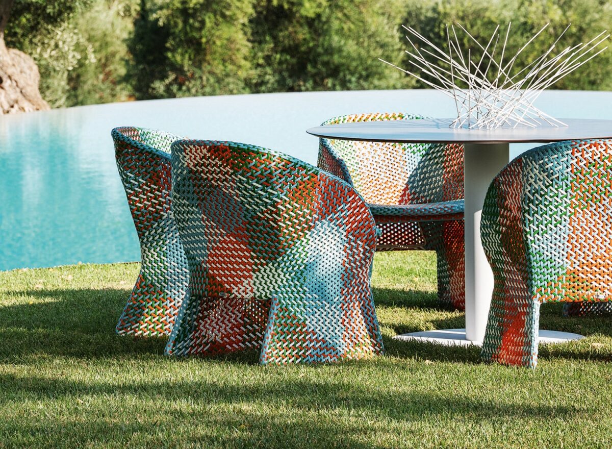 Varaschin Matt Outdoor Dining Armchair 01