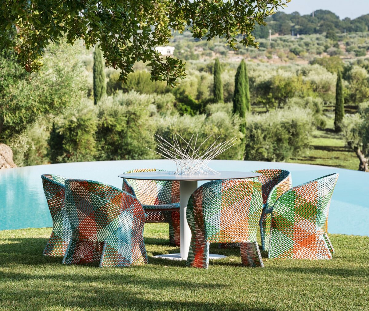 Varaschin Matt Outdoor Dining Armchair 02