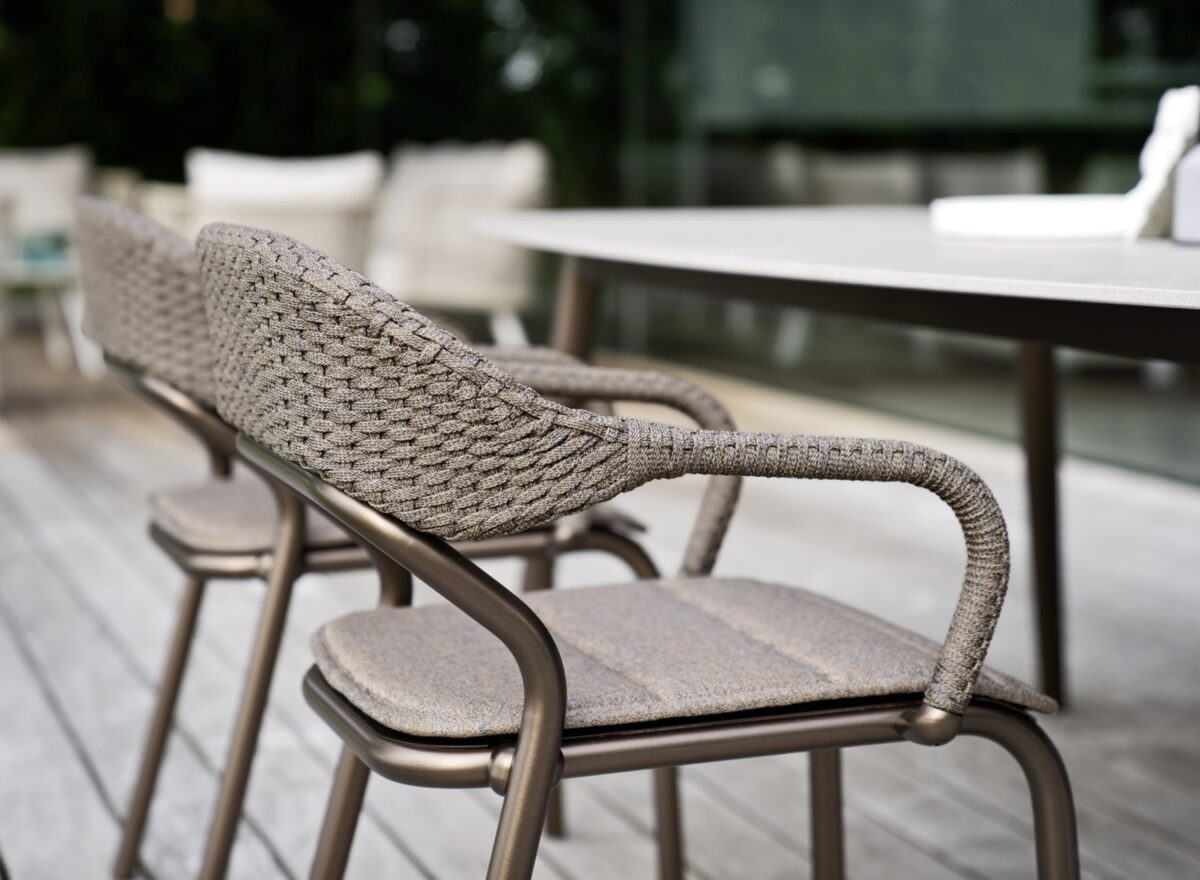 Varaschin Noss Outdoor Dining Armchair 06