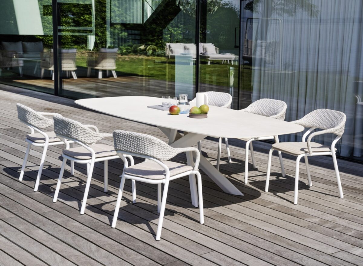 Varaschin Noss Outdoor Dining Armchair 07