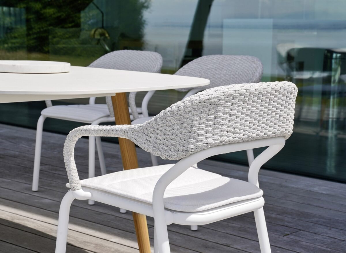 Varaschin Noss Outdoor Dining Armchair 08