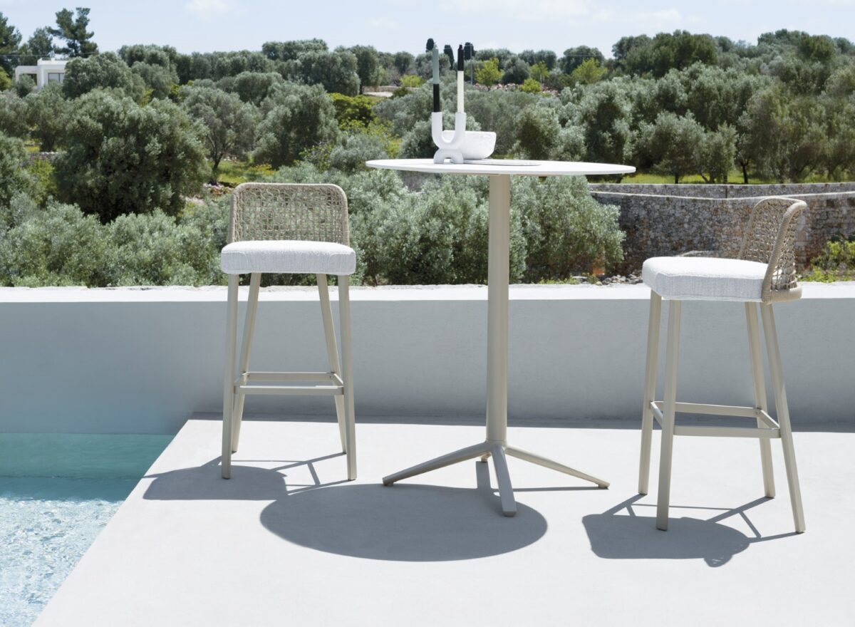 Varaschin Outdoor Emma Bar Stool 06
