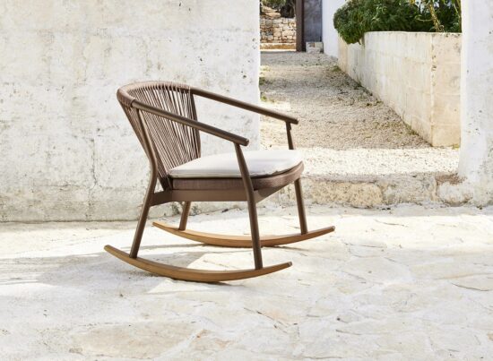 Varaschin Outdoor Smart Lounge Rocking Armchair 01