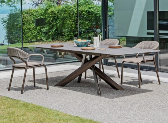 Varaschin System Star Outdoor Dining Table 01
