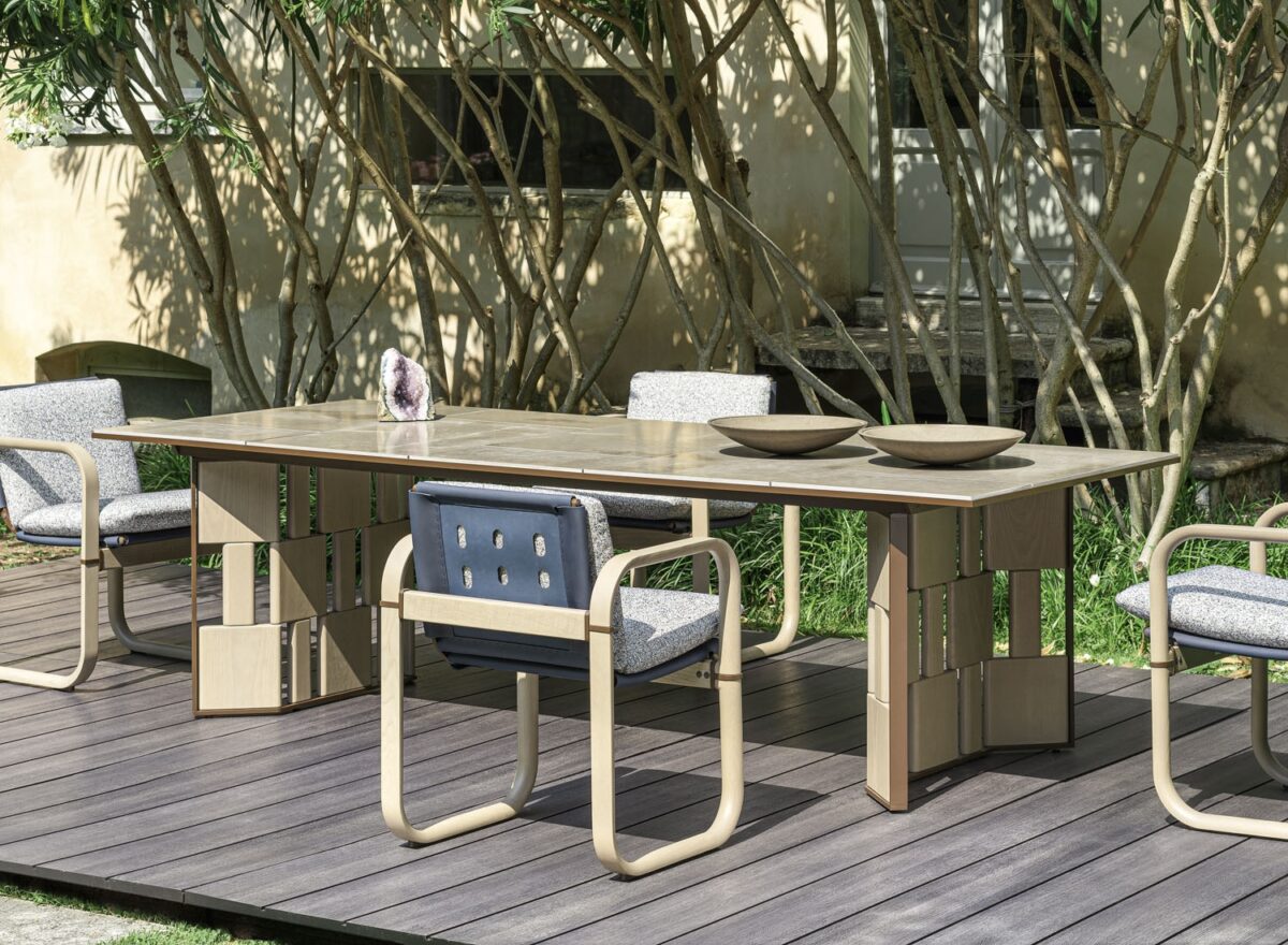 Giorgetti Break Outdoor Dining Table 01