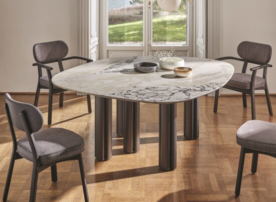 Porada Berry 1 Marble Dining Table 01