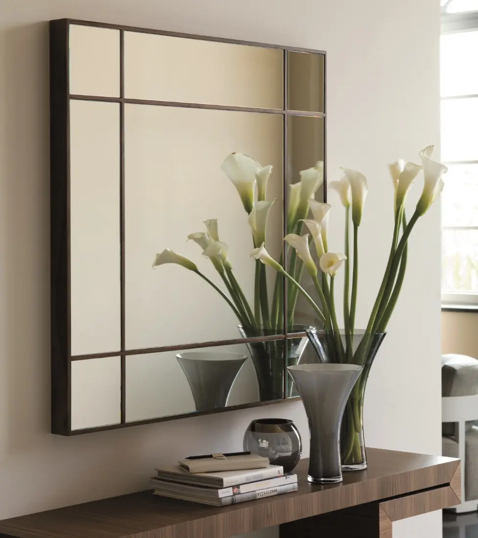 Porada Four Seasons Square Mirror - Made in Italy