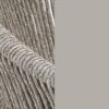 Silk Grey with Perla rope [VA]