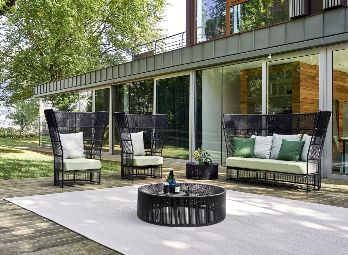 Varaschin Tibidabo High Back Outdoor Sofa 03