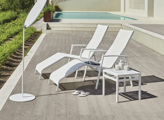 Varaschin Vicor Relax Sunlounger 01