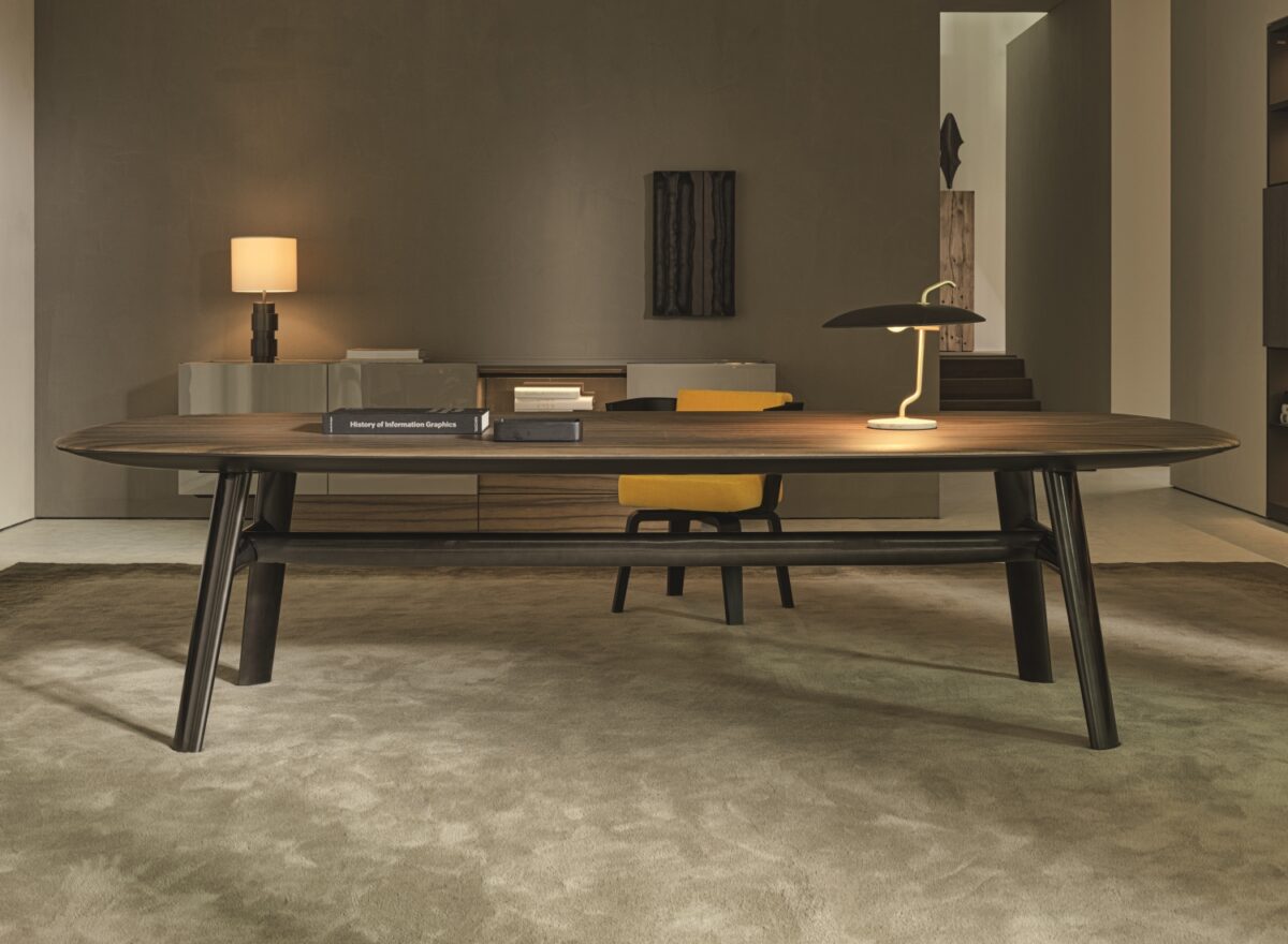 Molteni C Olf Ford Wood Dining Table 01
