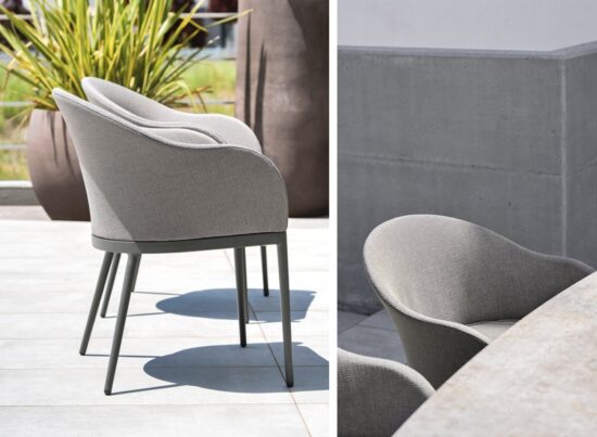 Varaschin Clver Bucket Outdoor Dining Armchair 01