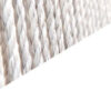 White aluminium with white rope [VA]