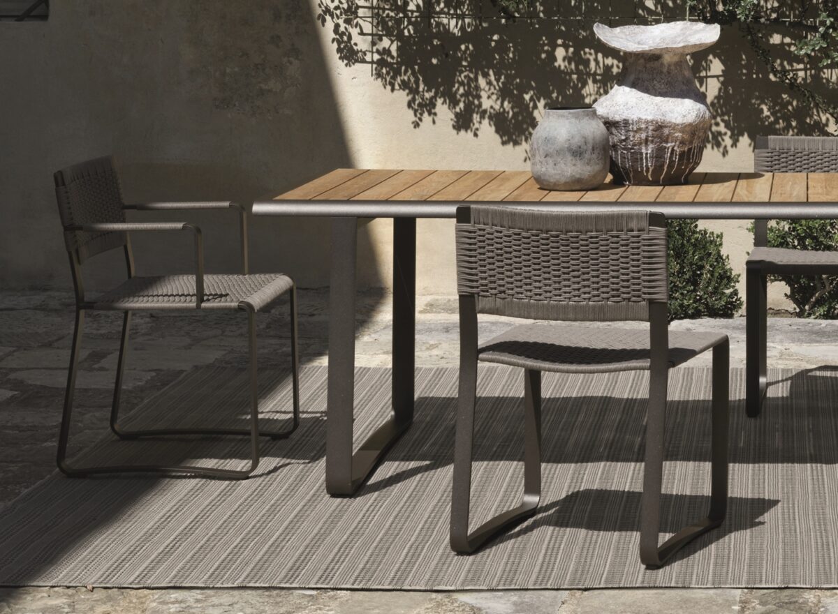 Molteni C Green Point Outdoor Dining Chair 01