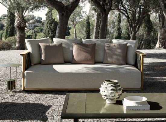 Molteni C Outdoor Palinfrasca Two Seater Sofa 01