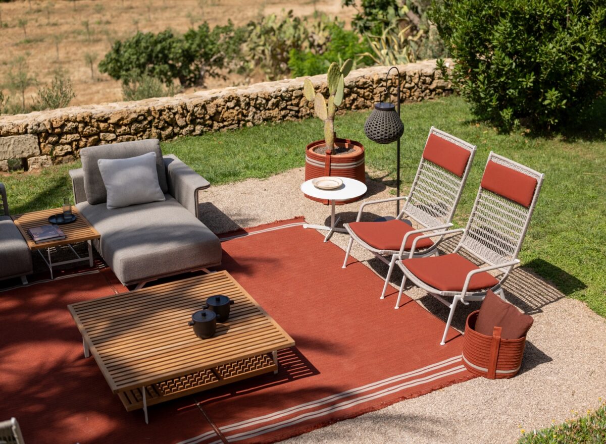 Poltrona Frau Solaria High Outdoor Armchair 03