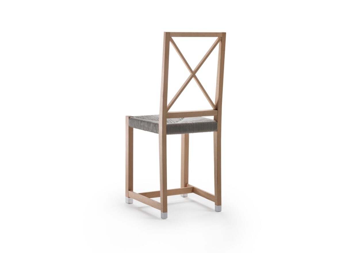 Flexform Moka Outdoor Dining Chair Wood STILL LIFE 02
