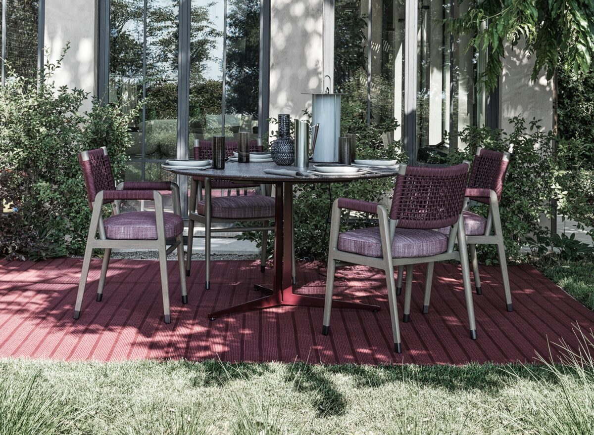 Flexform Ortigia Otdoor Dining Armchair 05