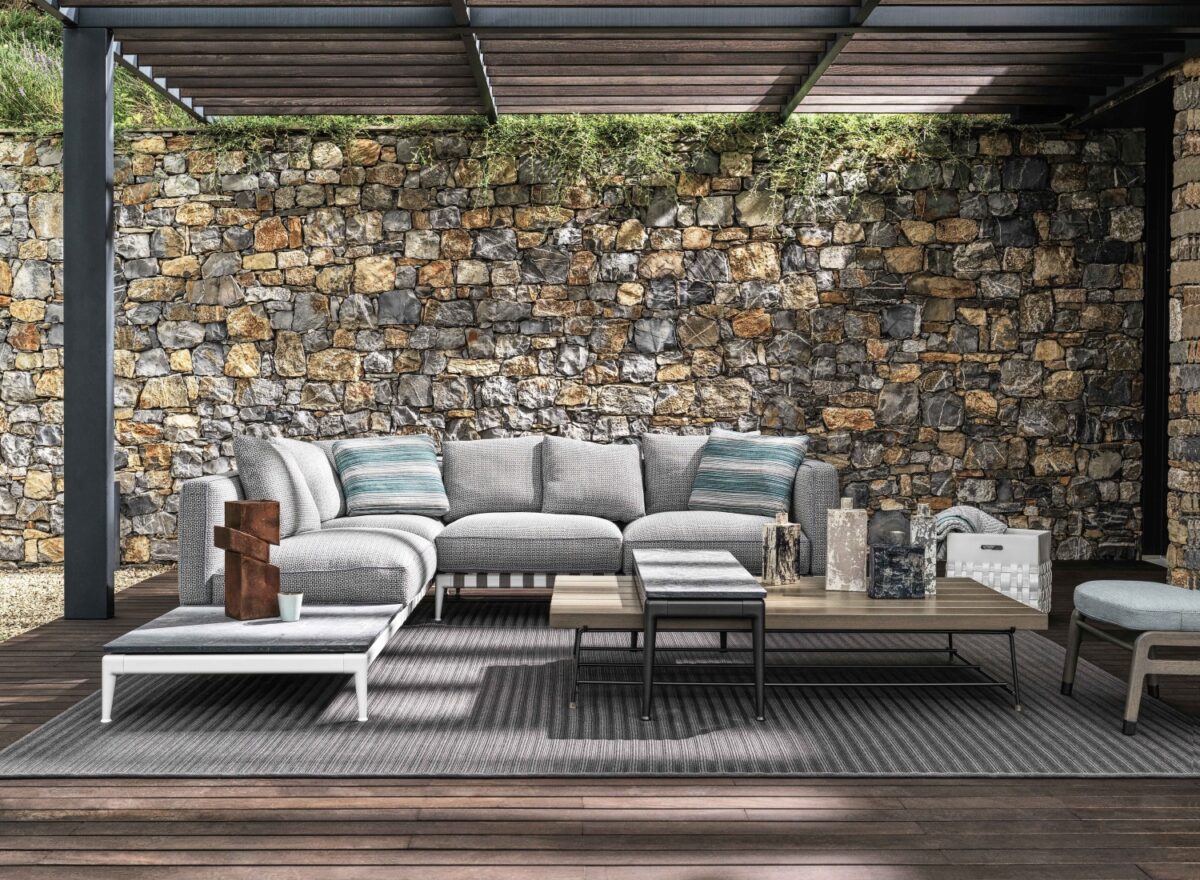 Flexform Pico Wood Outdoor Coffee Table 07