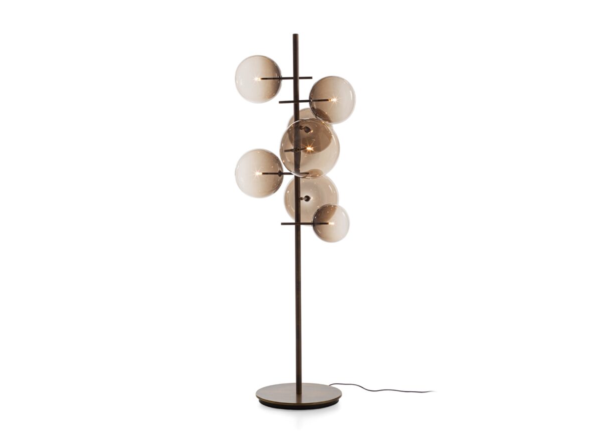 Gallotti Radice Bolle Stelo Floor Lamp Bronzite 01