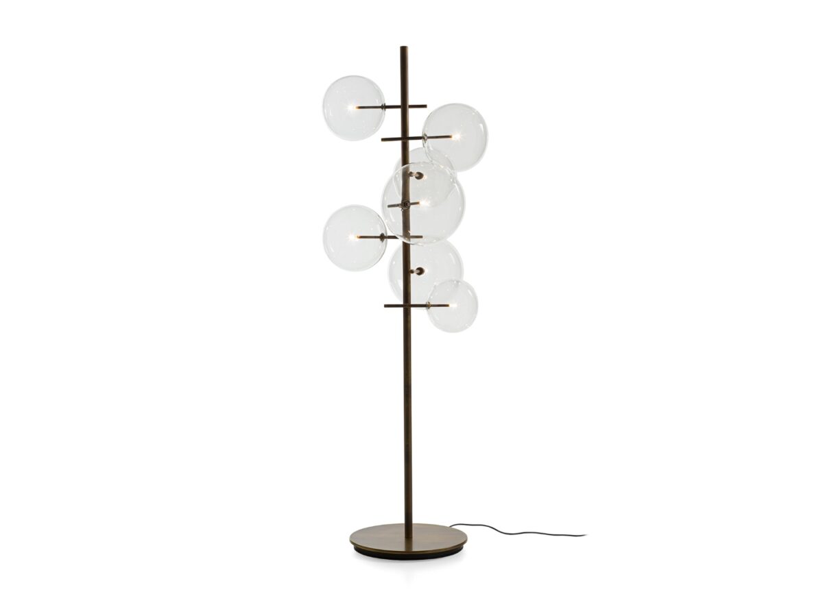 Gallotti Radice Bolle Stelo Floor Lamp Transparent 01