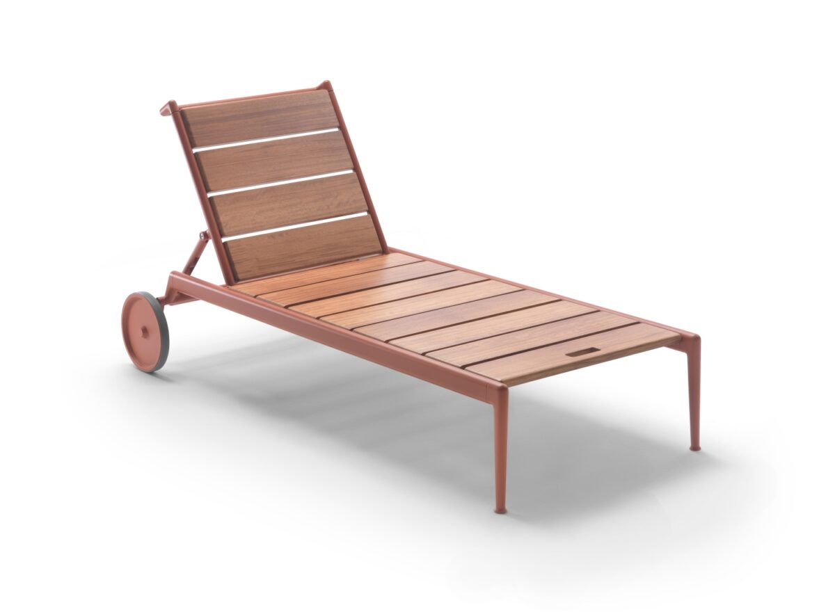Flexform Atlante Wood Daybed without cushion 01