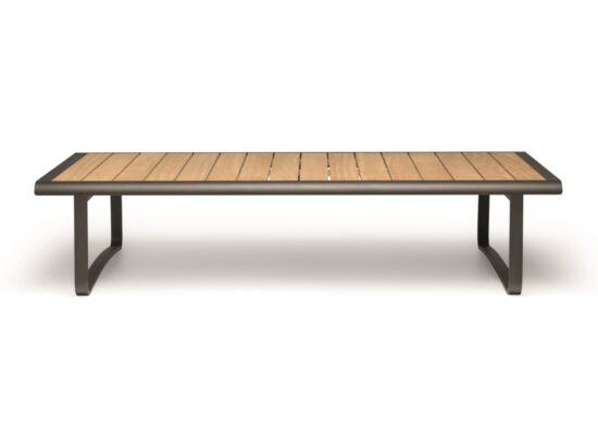 Molteni C Outdoor Furniture Phoenix Teak Coffee Table STILL LIFE 01